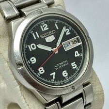 Seiko 5 Automatic 4227-00E0 Day/Date Military Dial Vintage Watch
