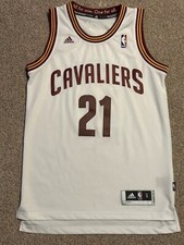 Adidas JJ Hickson Cleveland Cavaliers Replica Team Jersey 