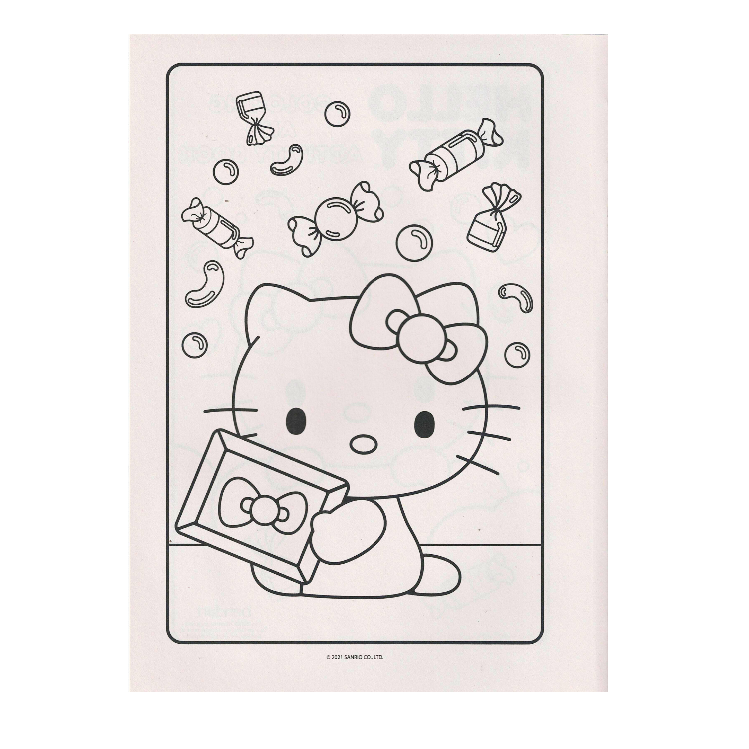 Hello Kitty Coloring & Activity Book for Kids80 Pages & Bonus