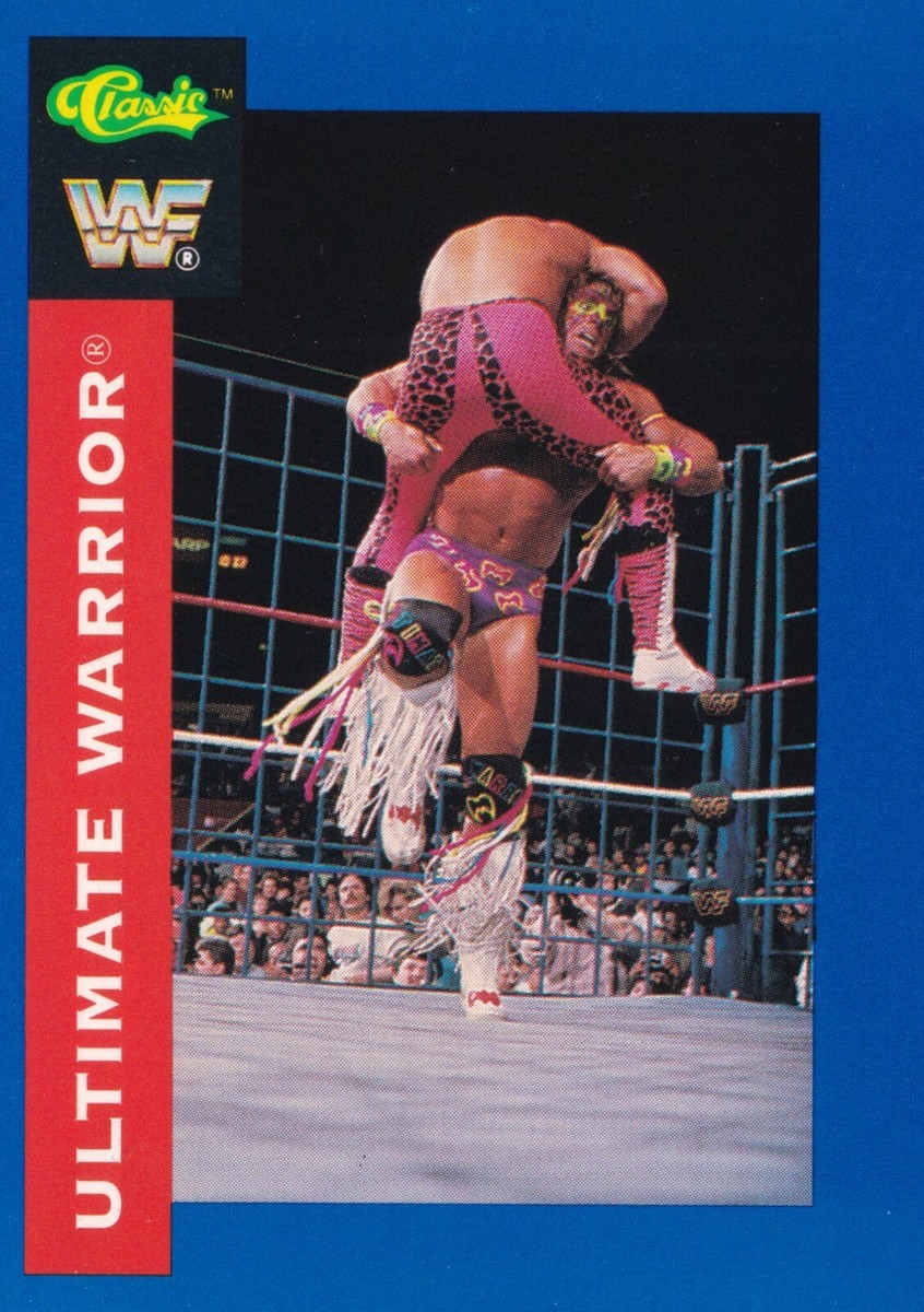 Ultimate Warrior 1991 Classic WWF Superstars Card #2 WWE