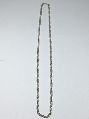 Très Jolie Collier En Argent Sterling - Occasion En Bon état - Idéal Pour Un Cadeau Ou Pour Soi