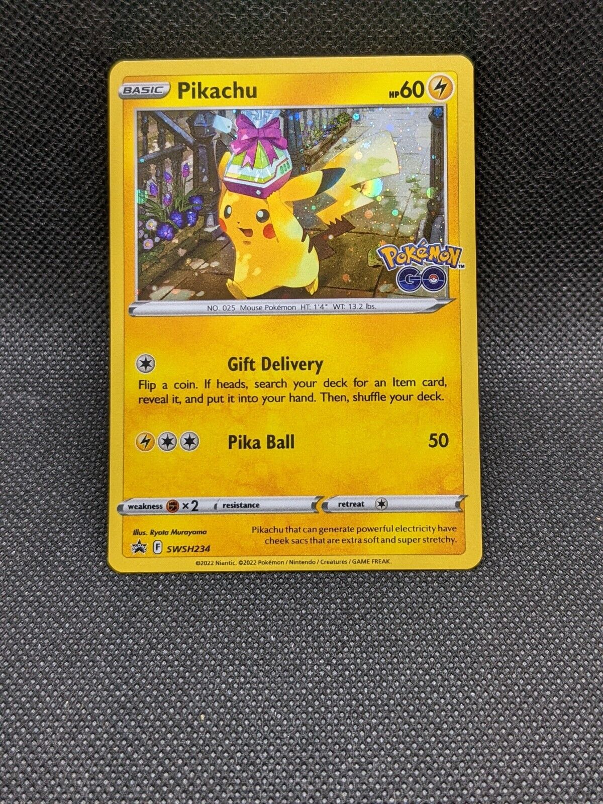 Check the actual price of your Pikachu SWSH234 Pokemon card