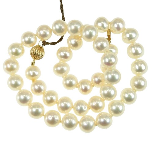 Freshwater Pearl Chain Necklace In Silver | Lisa Angel - Foto 13