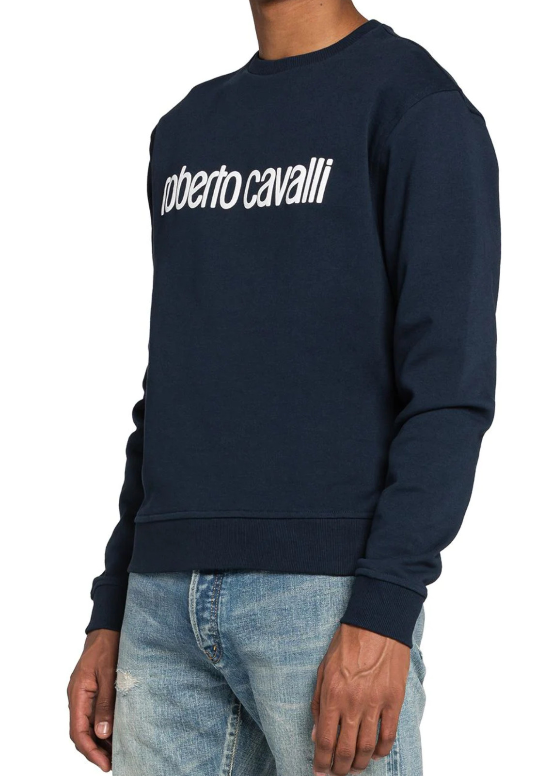 Roberto Cavalli Firenze Logo Sweat Sweater Sweatshirt Jumper Pullover Pulli 2XL