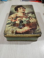 Scatola Di Latta Pavesi Biscottini Di Novara Vintage