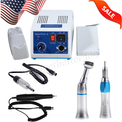 Dental Lab Electric Polishing Handpiece 35000RPM for N3 Marathon Micromotor
