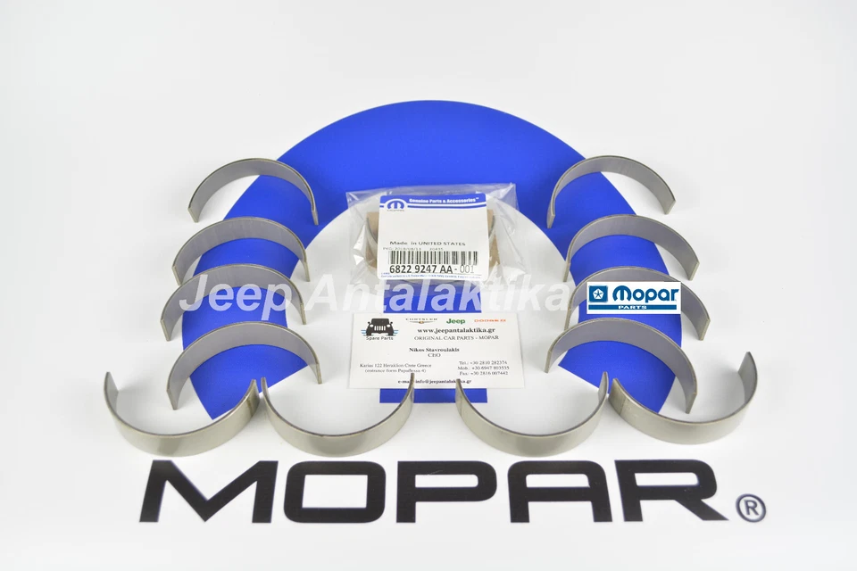 Rodamientos de bielas 68229247AA Jeep Grand Cherokee WK 11-21 3,0 L 0,50 Mopar Foto 2 de 4