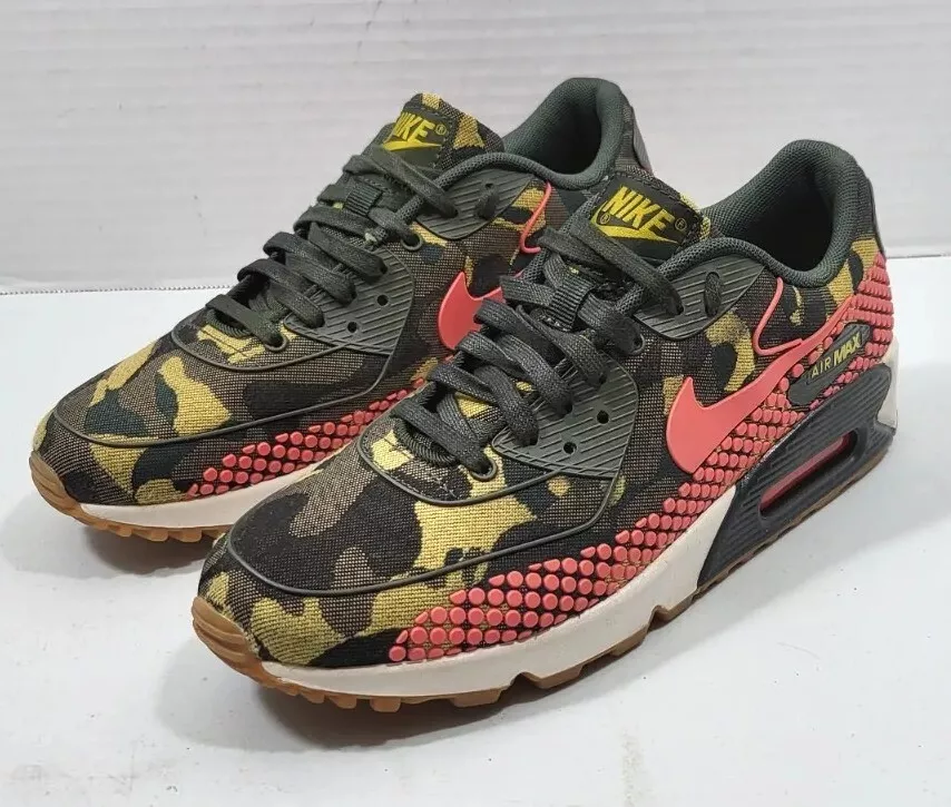 tiempo Pornografía digerir Nike Air Max 90 QTJ Premium Women&#039;s Size 6.5 Desert Camo/ Pink | eBay