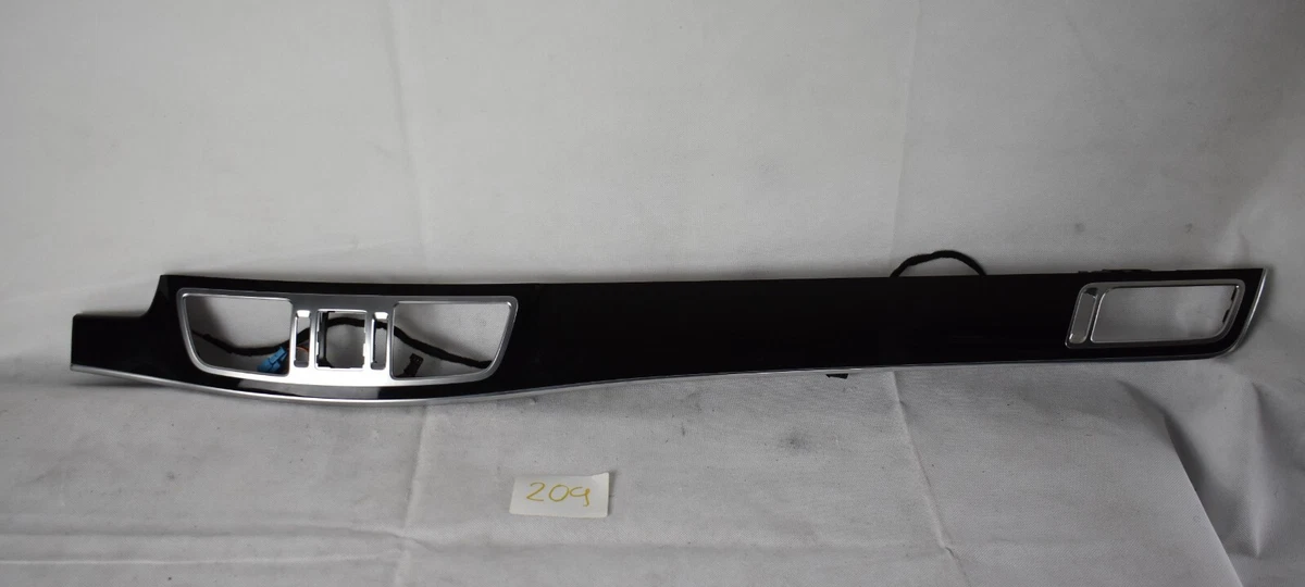 Original Mercedes w212 E Klasse Holzleiste Esche schwarz glänzend