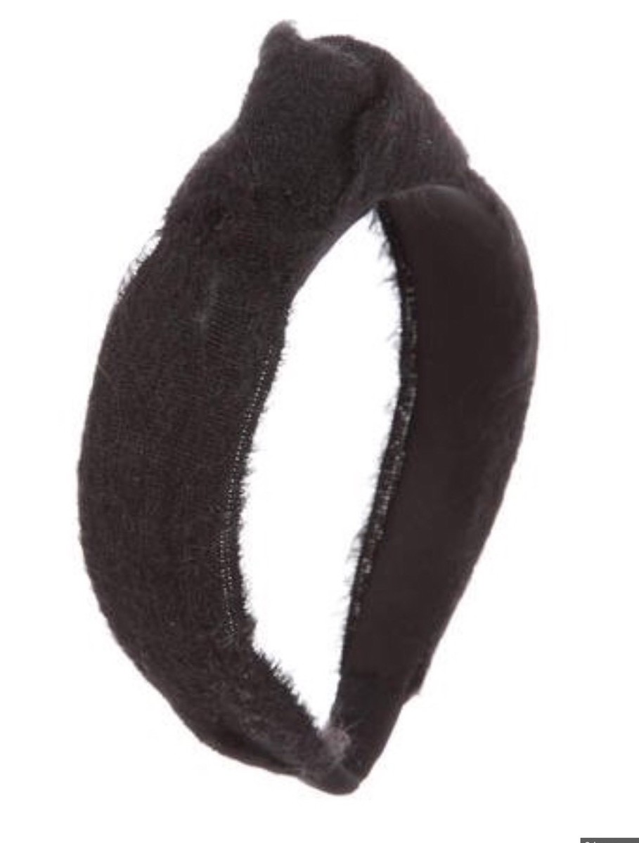 NWT Eugenia Kim Black Felt Knot Headband | eBay