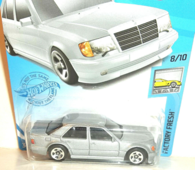 2021 HOT WHEELS HW FACTORY FRESH 8/10 SILVER MERCEDES-BENZ 500 E
