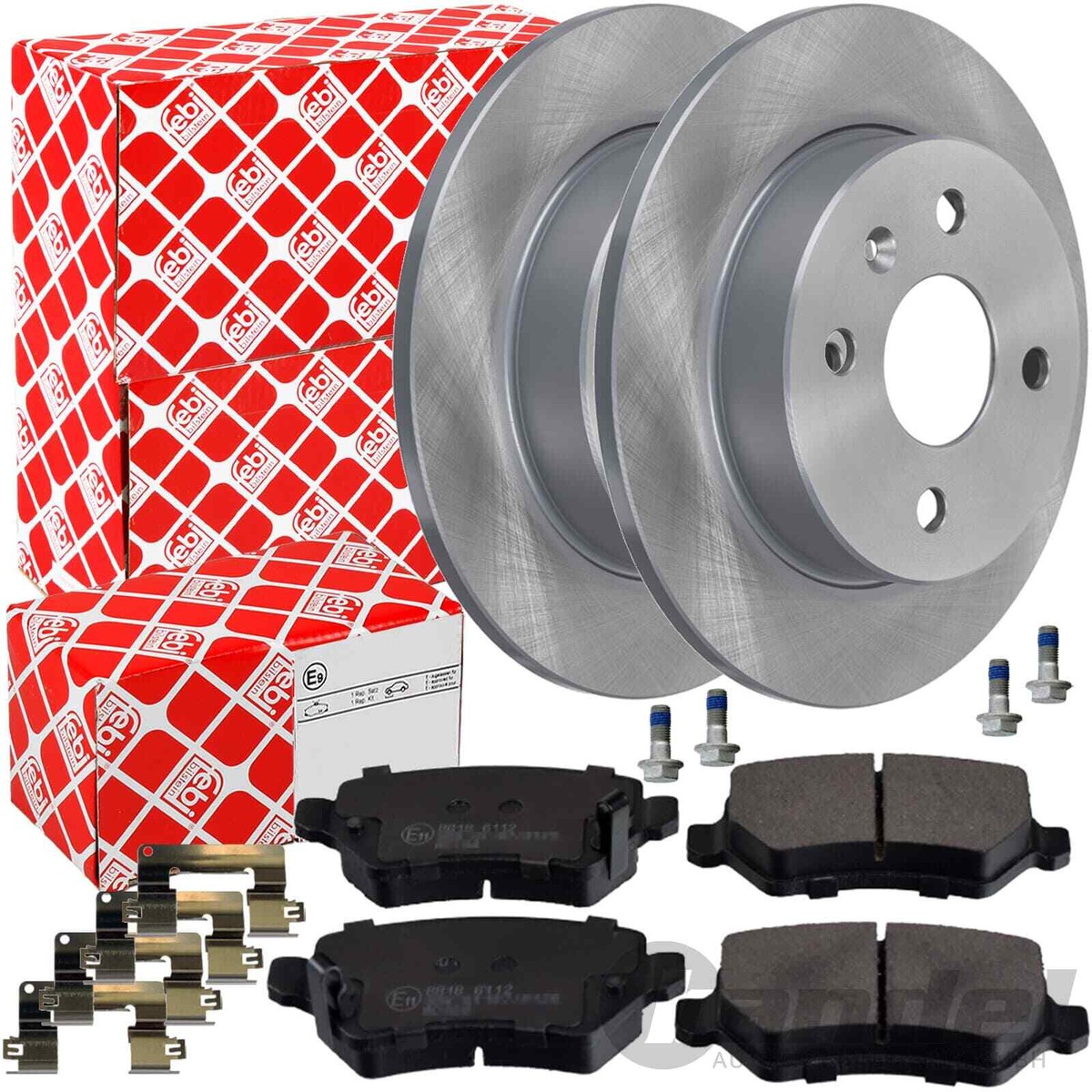 Herth+Buss Jakoparts J3610525 Kit Pastiglie Freno A Disco - 4