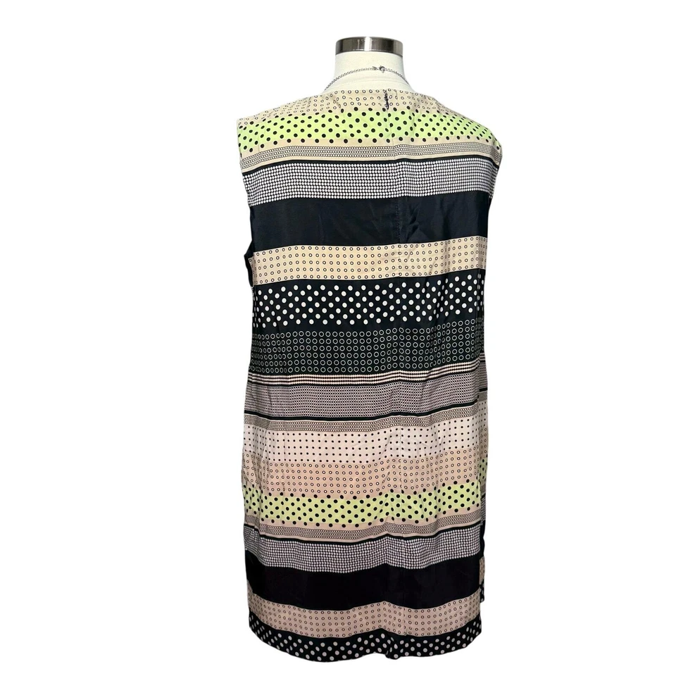 Cato Shift Dress Women’s Plus Size 22/24W Sleeveless Striped Polka Dot - Image 3 of 4