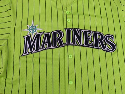 Vintage '90s MLB Seattle Mariners majestic baseball jersey Made in