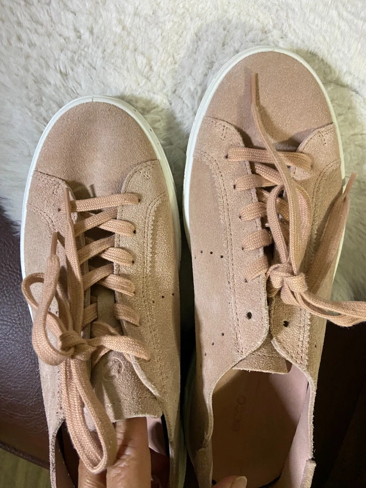 Кроссовки резиновые переработанные ECCO Street Tray Tech (Тоскана, белые) - Изображение 2 из 4