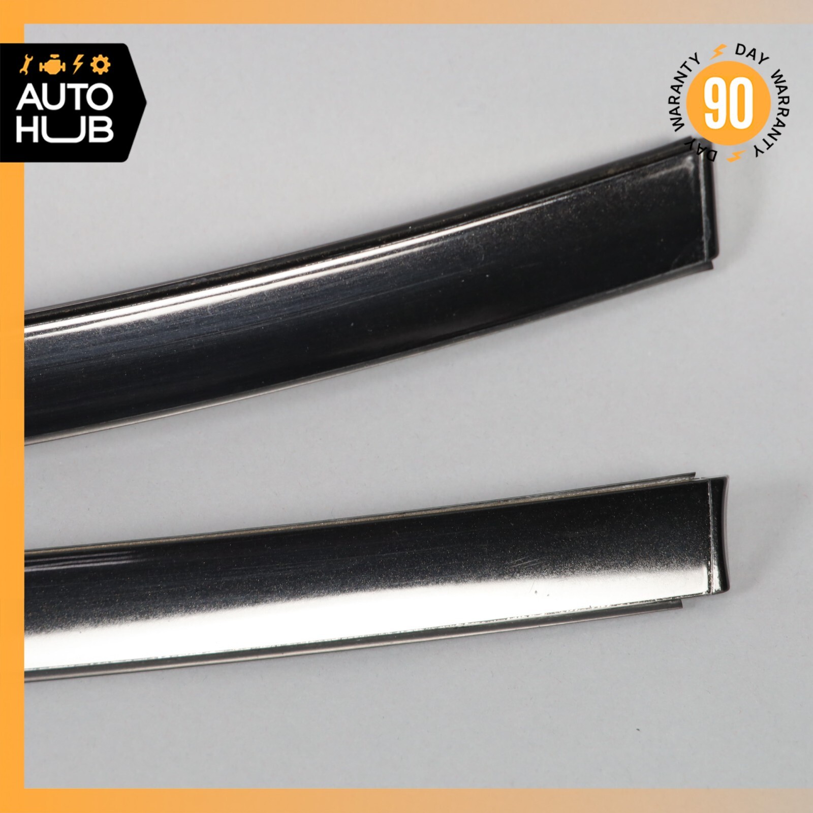 Maserati GranTurismo M145 Roof Drip Rail Door Upper Molding Trim Set OEM 88k