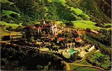 Hearst San Simeon State Historical Monument Enchanted Hill CA Chrome Postcard