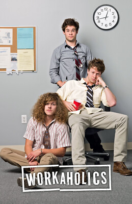 BB4950 Workaholics Show By Adam Devine 2011 Crew Movie Poster