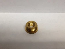 LAMP FINIAL REDUCER-1/8IP TO 1/4-27**SOLID BRASS**(1-PC.)