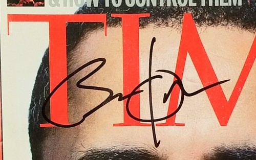 OBAMA Signed Cover of TIME MAGAZINE - Picture 4 of 4