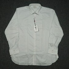 Ted Baker Shirt Mens XXL 17.5 White Diamond Sport Endurance Long Sleeve NWT