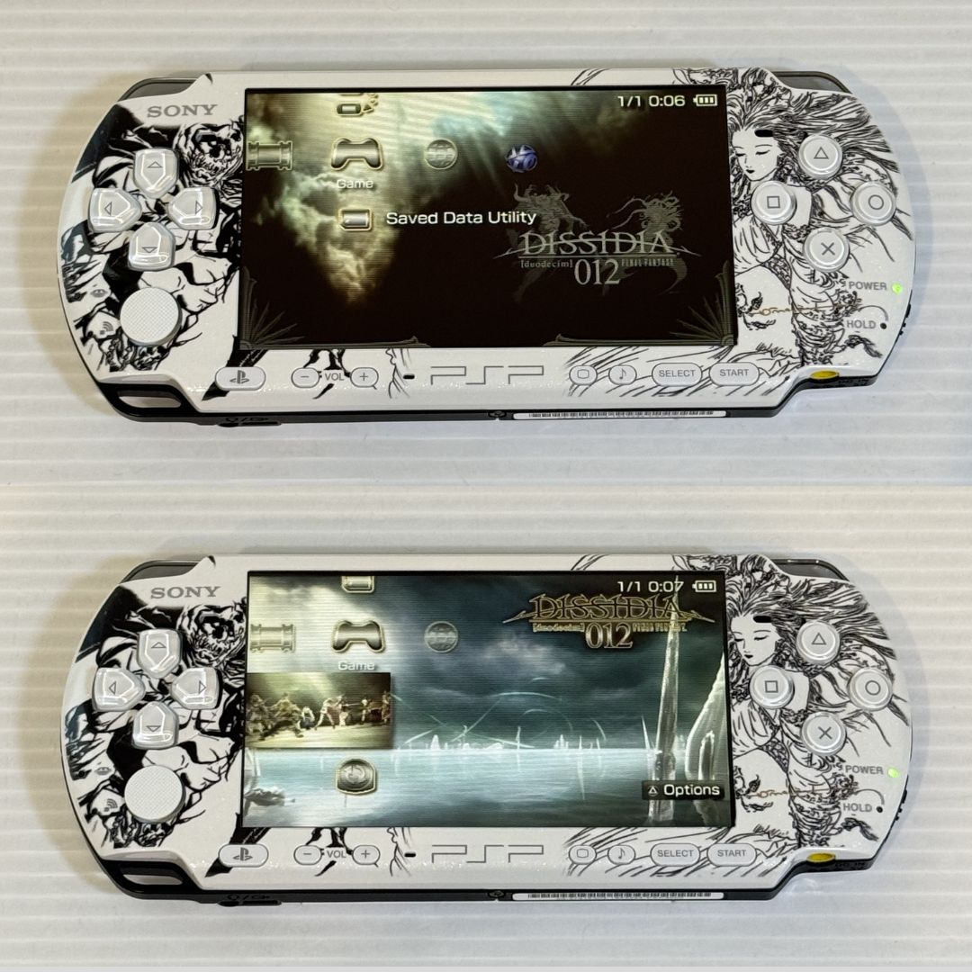 Sony PSP-3000 Console Final Fantasy FF Dissidia 012 Limited w/etc
