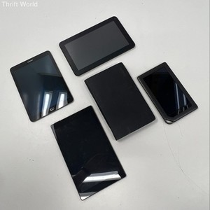 Mixed Tablet Lot Samsung Amazon Nook Contixo Lookbook 5 Piece For Parts