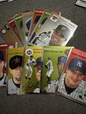 14 Topps 2003 Heritage Chrome Inserts /1954 Bagwell Giambi Alomar Anderson