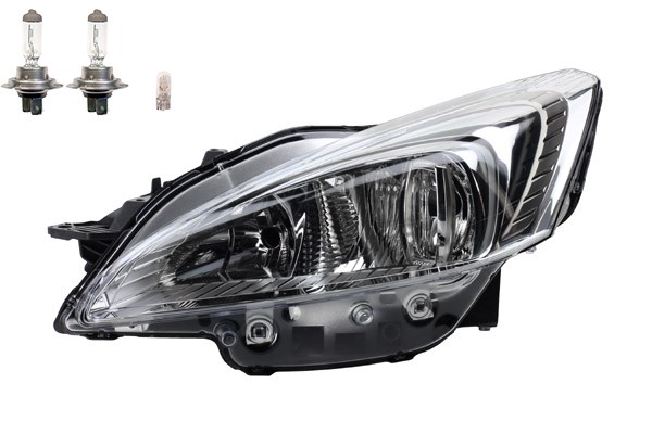 Scheinwerfer Passend FüR Peugeot 508 11/2010 -08/14 Links Mit Leuchtmittel-image