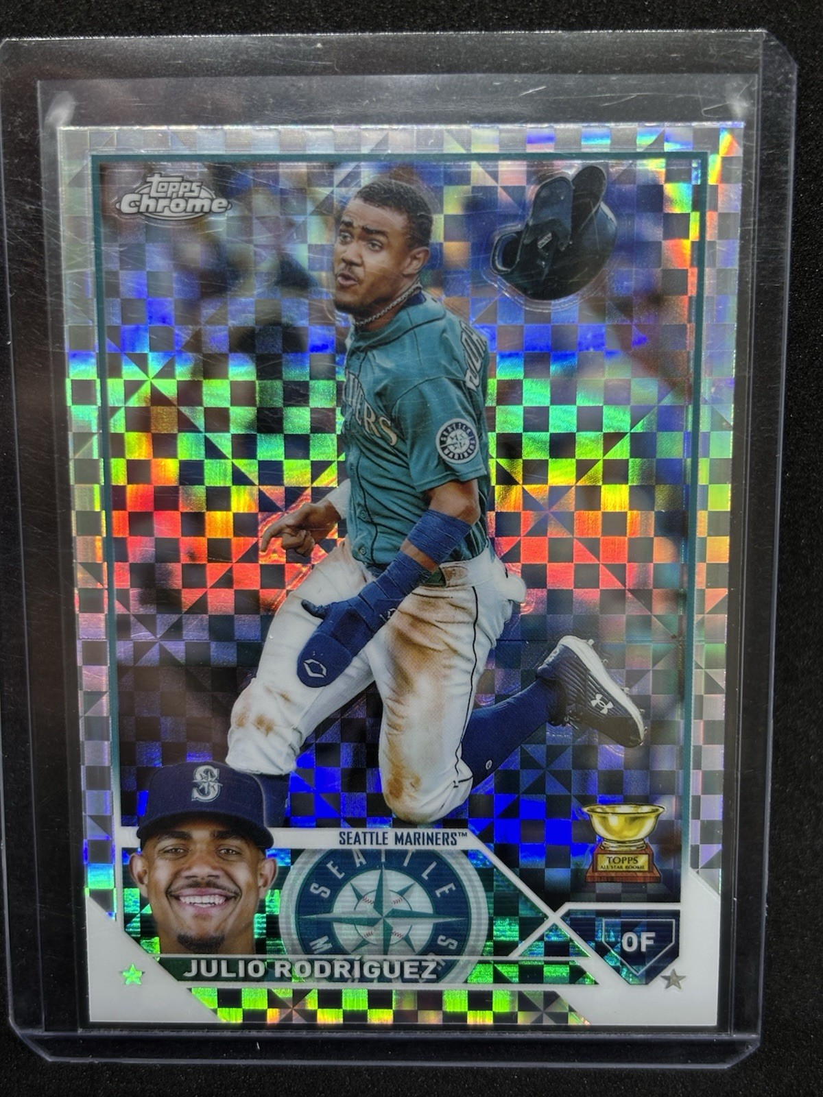 2023 Topps Chrome - Julio Rodriguez #200 X-Fractor