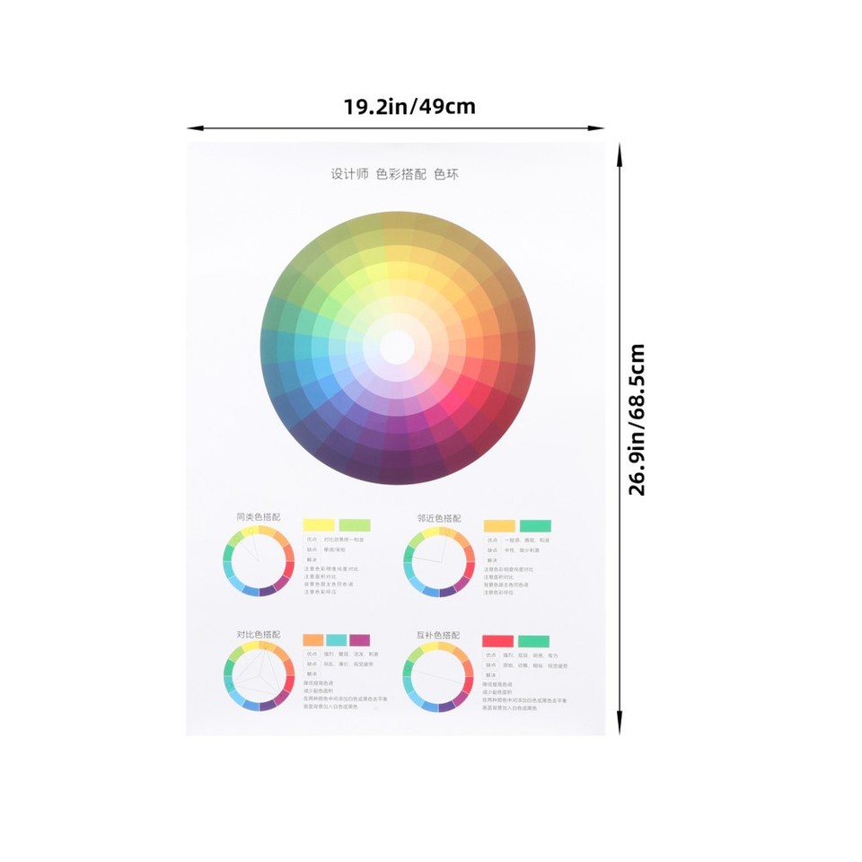 Color Recognize Wheel Color Wheel Chart Color Identify Chart Color ...