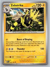 Zebstrika #063/182 SV04: Paradox Rift Uncommon - Pokemon Cards C91