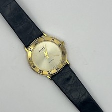 Orologio donna promozionale VNTG TIME rivista cinturino pelle batteria nuova