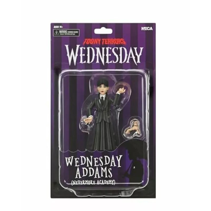 NETFLIX Wednesday Addams Nevermore Uniform 6'' Action Figure - Toony Terrors