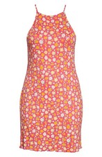 Plus Size Women's Bp. Sleeveless Knit Dress, Size 1X - Pink