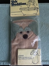 Vintage RARE Baby Einstein Sudsy Dog Puppet Tub Buddies L L First Gen 4