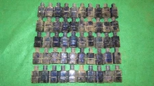 50 Vintage Cobalt Blue Bottles Craft Supply Perfume Bottles Estate Find
