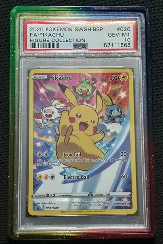 Pikachu SWSH020 Figure Swsh Black Star Promo Pokemon PSA 10