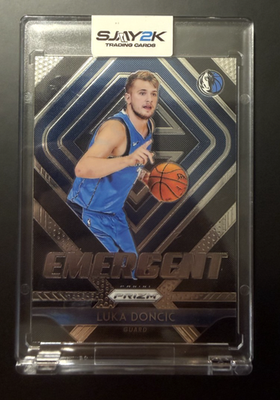 LUKA DONCIC 2018-19 Panini Prizm Emergent Silver Prizm #3 | eBay