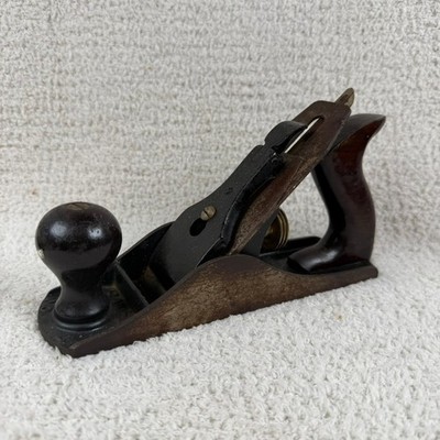 Vintage Stanley Bailey No 4 Smoothing Bench Plane Made in USA Woodworking Tool