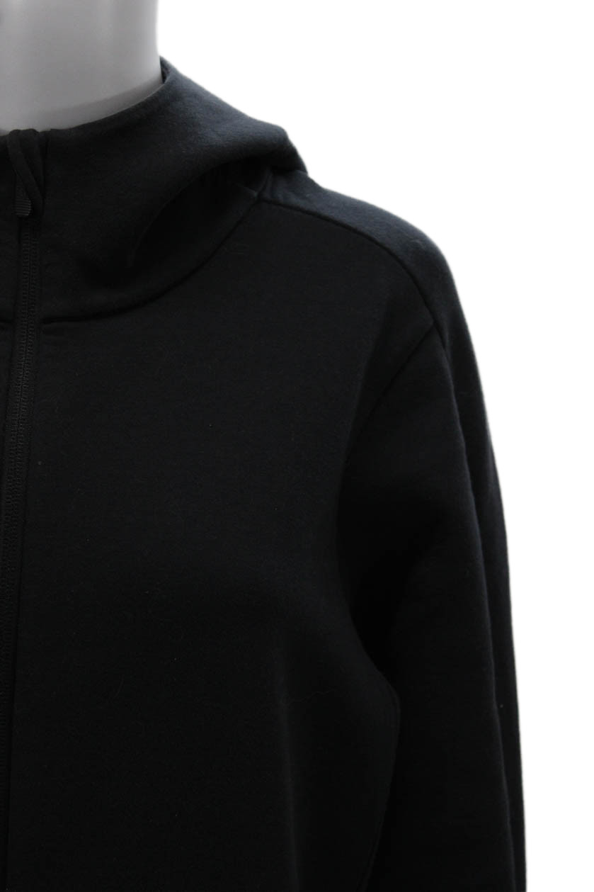 Lululemon Women Black Basic Jacket Zip Closure Lo… - image 2