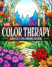Color Therapy: Adult coloring book