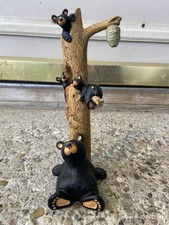 JEFF FLEMING BEARFOOTS "THE HONEY TREE" FIGURINE ADORABLE 