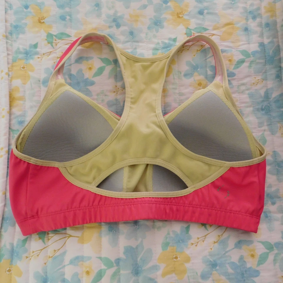 Moving Comfort 300291 Vixen Sports Bra High Impact Large 36CD - 38C Pink - Image 3 of 4