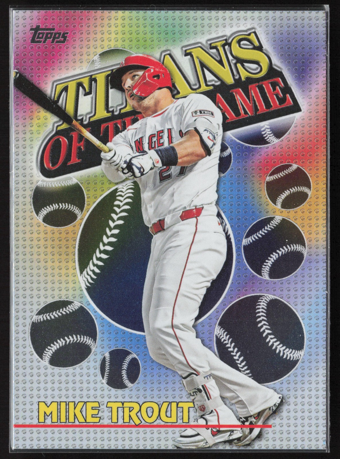 2026 Topps #TOG-2 Mike Trout Titans of the Game