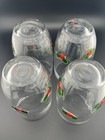 Set Of 4 Williamsburg Holly Days Highball Hand Blown Clear Glasses 16 oz  — photo 7