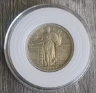 1917 Standing Liberty Quarter Type 1 * NO STARS BELOW EAGLE * 90% Silver