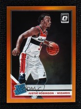 2019 Panini Donruss Optic Rated Rookie Orange Prizm 134/199 Justin Robinson s9z