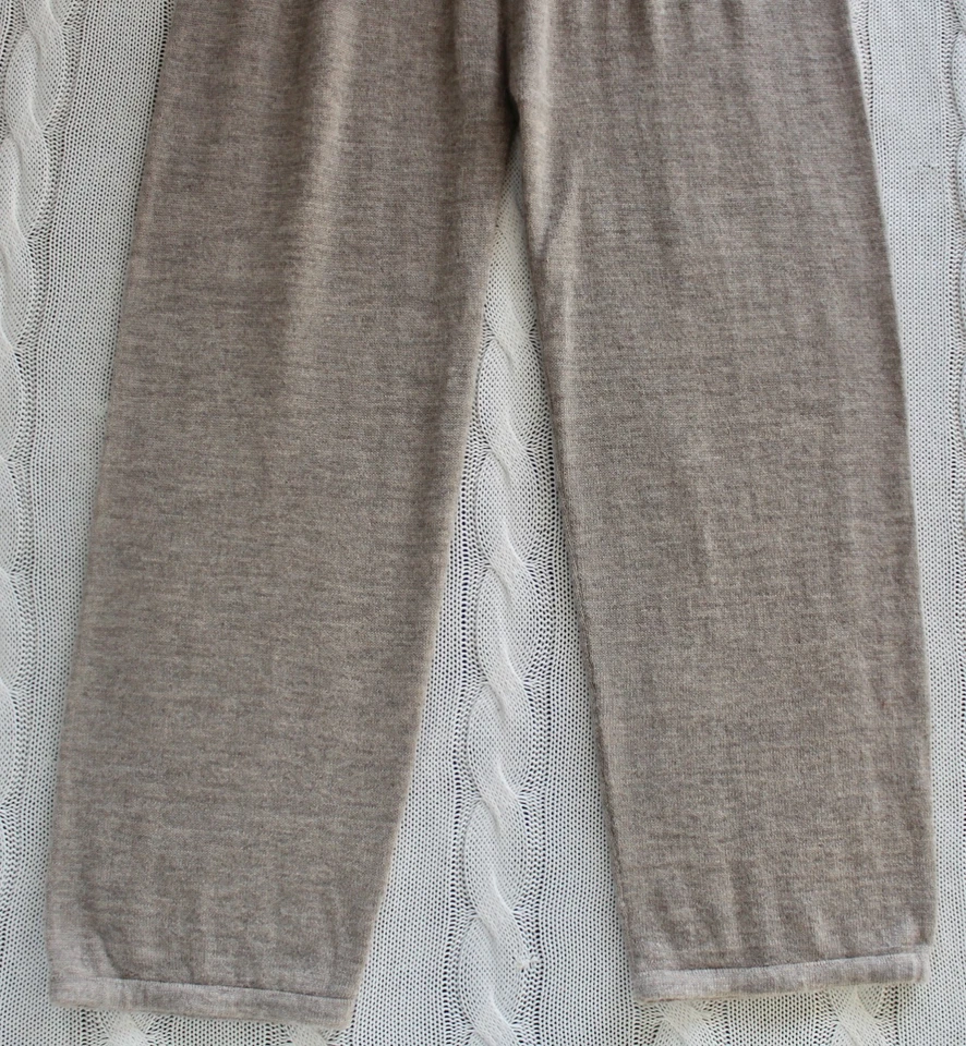 LAUREN MANOOGIAN 婴儿羊驼美利奴羊毛毛衣针织裤,尺寸 2 修复 — 第 3/4 张图片