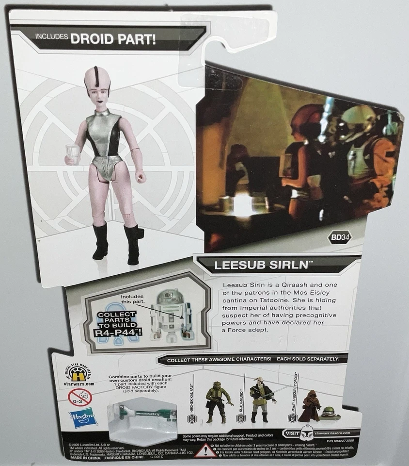 Star Wars Vintage Collection LEESUB SIRLN 3.75" Figure BD34 Mos Eisley Cantina - Image 2 of 4